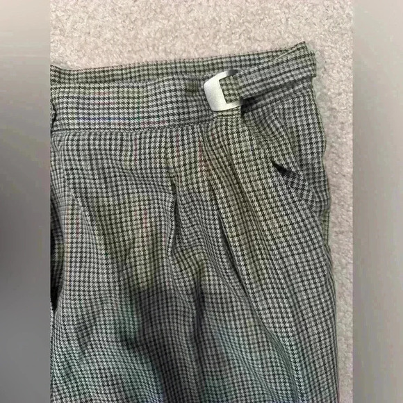 Vintage 80’s Counterparts Front Pleat Plaid Pants - Picture 5 of 5